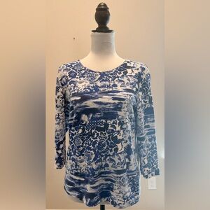 Rebecca Malone Women's Scoop Neck Blouse